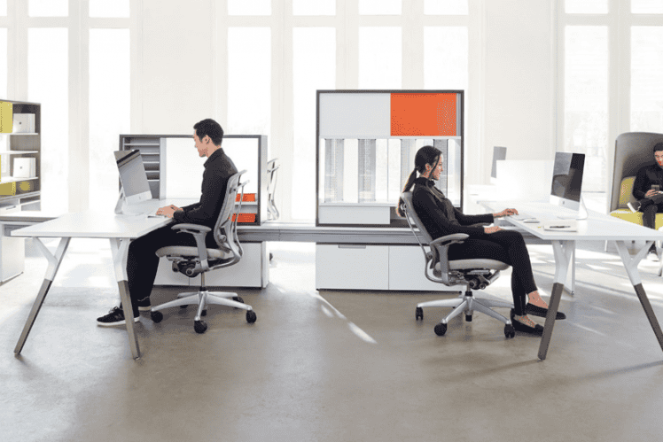 open office floor plan